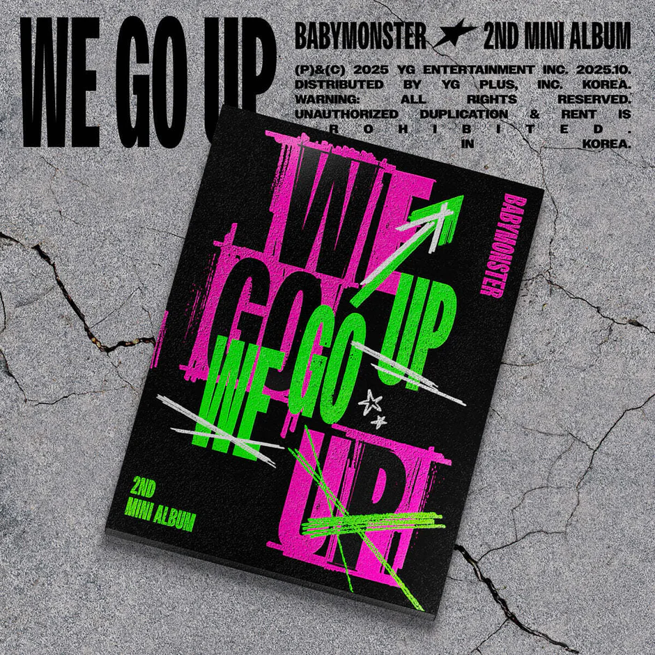 [BABYMONSTER] 2nd Mini Album 'WE GO UP' (UP ver.)