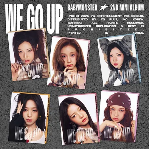[BABYMONSTER] 2nd Mini Album 'WE GO UP' (PATTERN ver.)