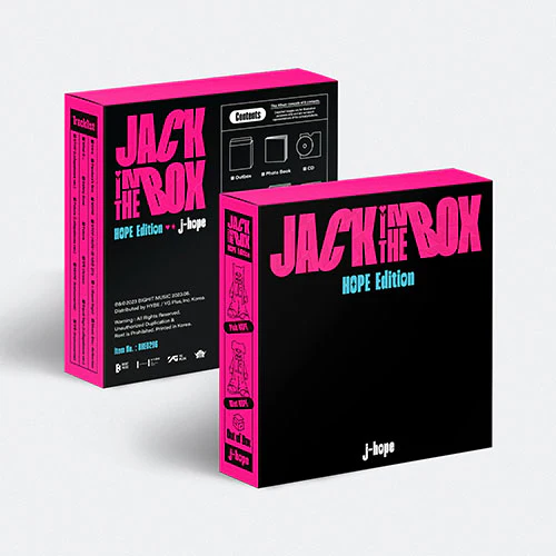 [j-hope (BTS)] 1st Solo Album 'Jack In The Box' (HOPE Edition)