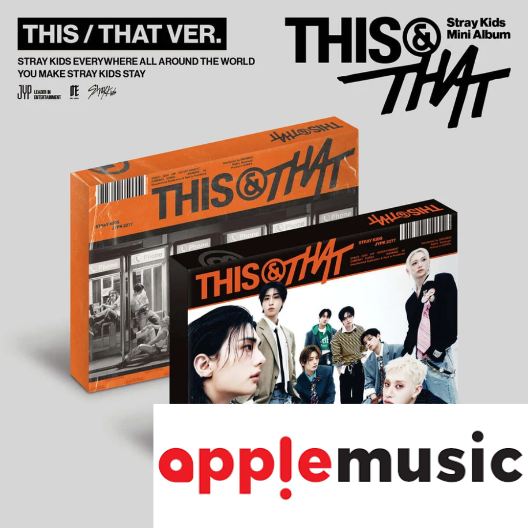 [Stray Kids] Mini Album 'THIS & THAT' (+applemusic POB)