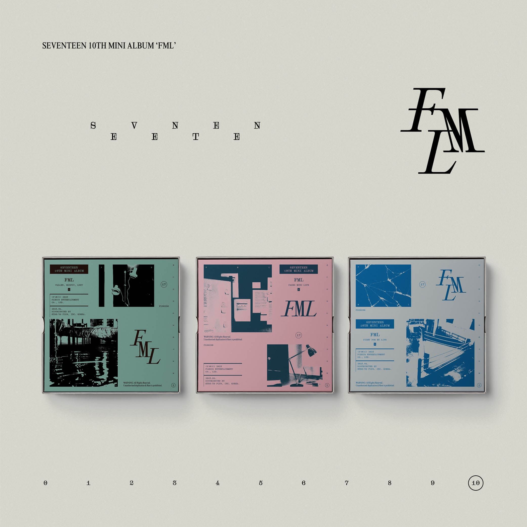 [SEVENTEEN] 10th Mini Album 'FML'