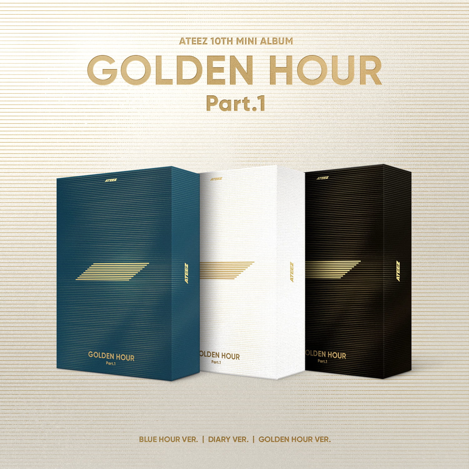 [ATEEZ] 10th Mini Album 'GOLDEN HOUR : Part.1'