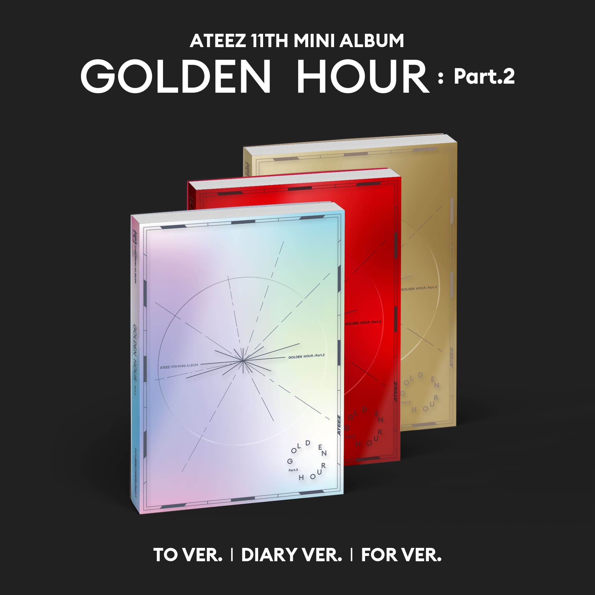 [ATEEZ] 11th Mini Album 'GOLDEN HOUR : Part.2'
