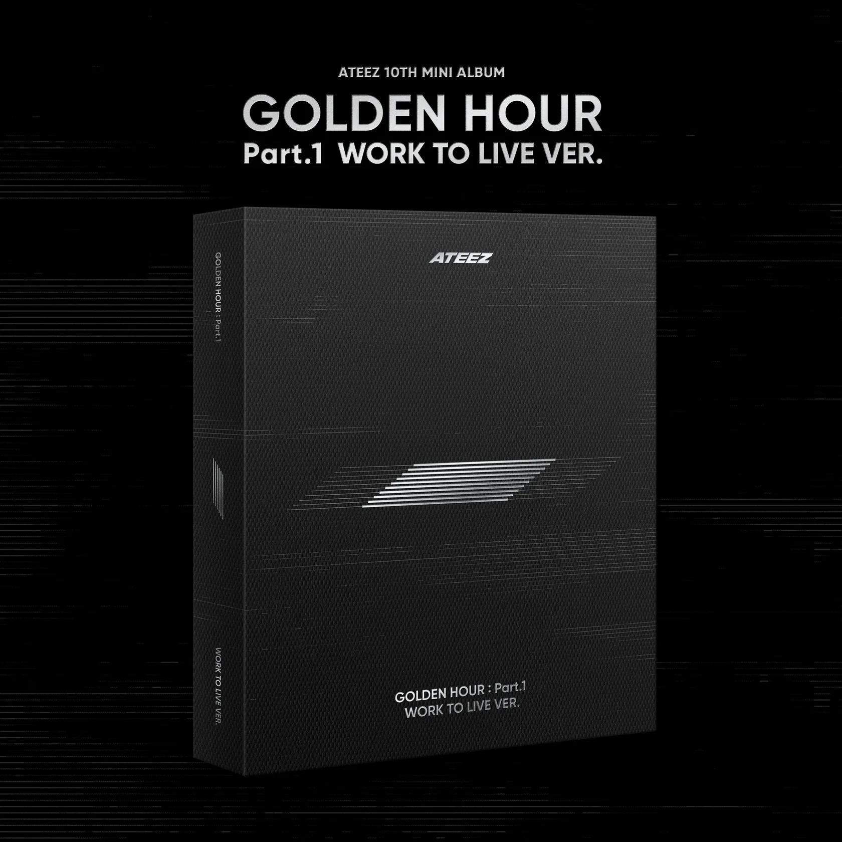 [ATEEZ] 10th Mini Album 'GOLDEN HOUR Part.1' (WORK TO LIVE ver.)